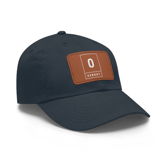 Leather Patch Dad Hat - OVR & OUT