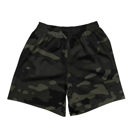 Cooper Drews Multi Black Shorts, back view