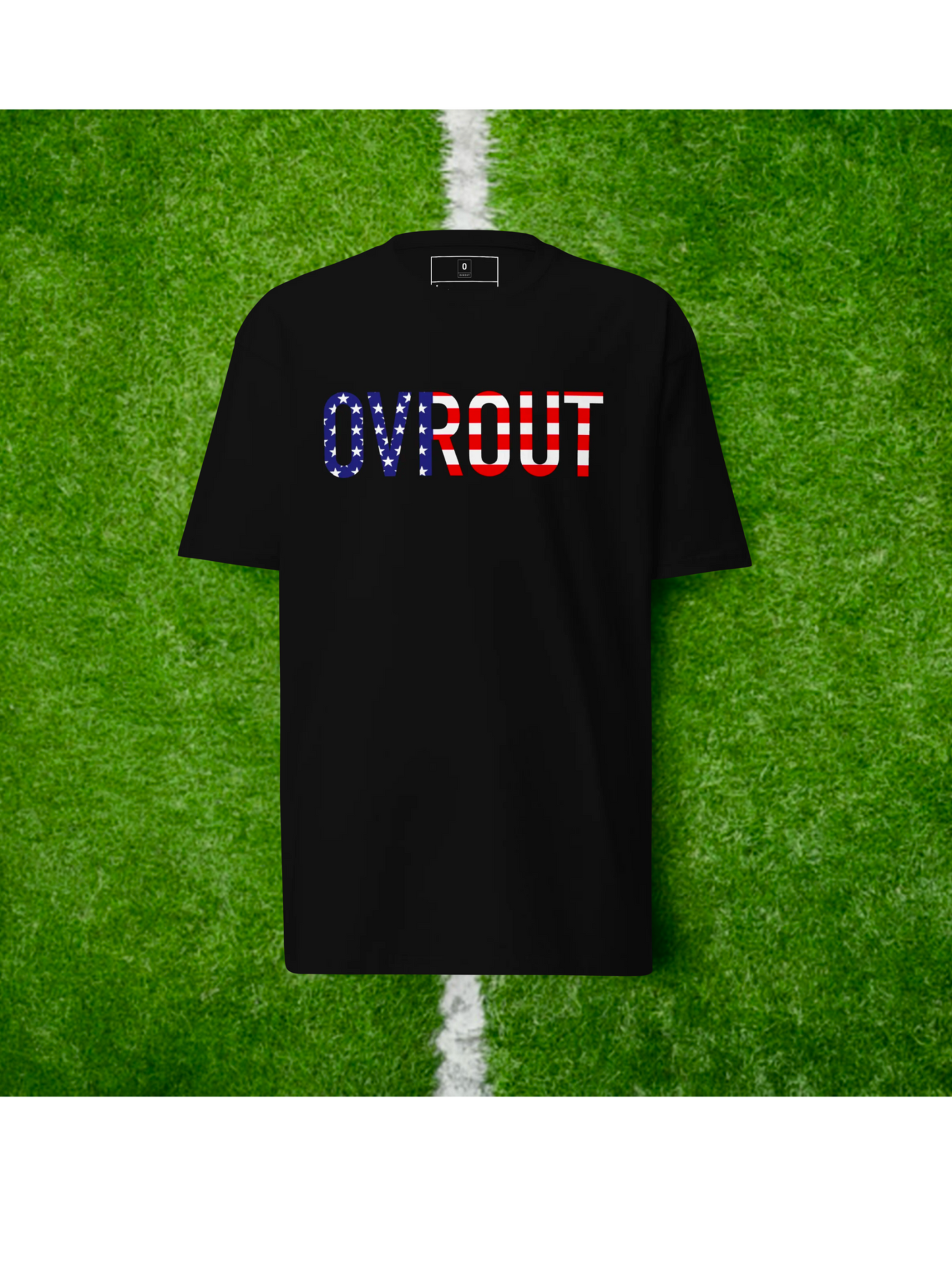 OVROUT American heavyweight tee - OVR & OUT