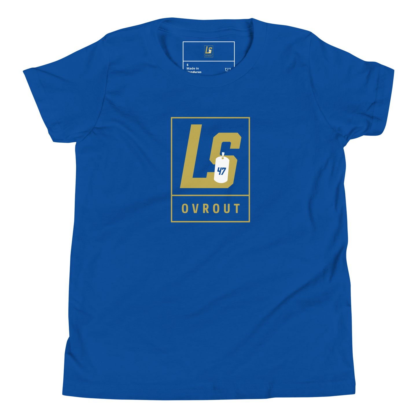 Lucas Scott Youth tee - OVR & OUT