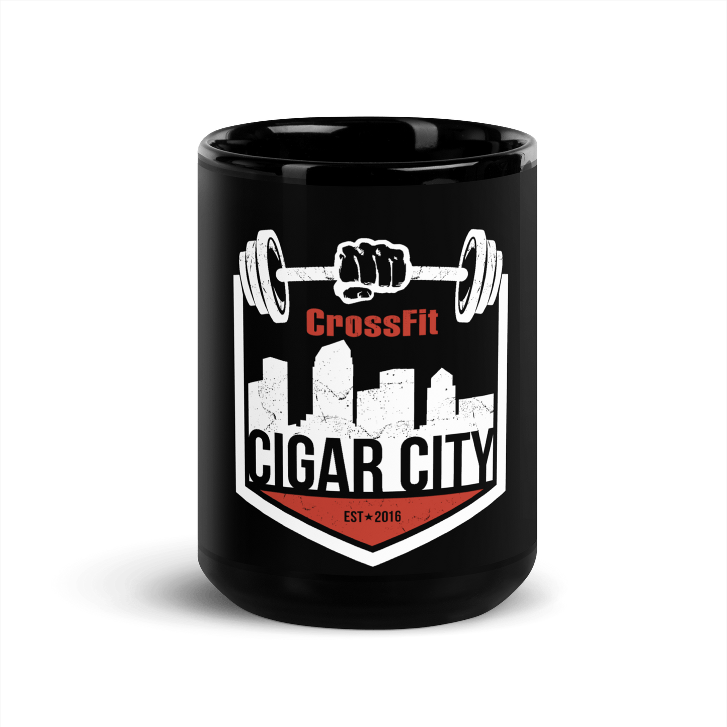 Cigar City Crossfit Black Mug - OVR & OUT
