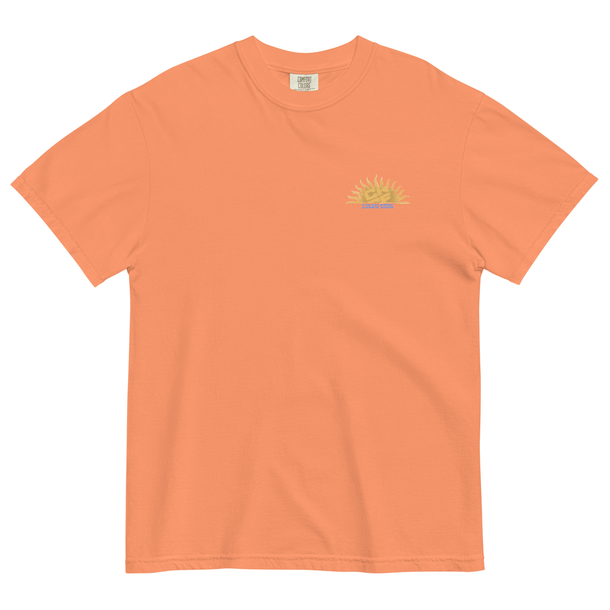 Coast Range 5:30am Crew heavyweight t-shirt - OVR & OUT