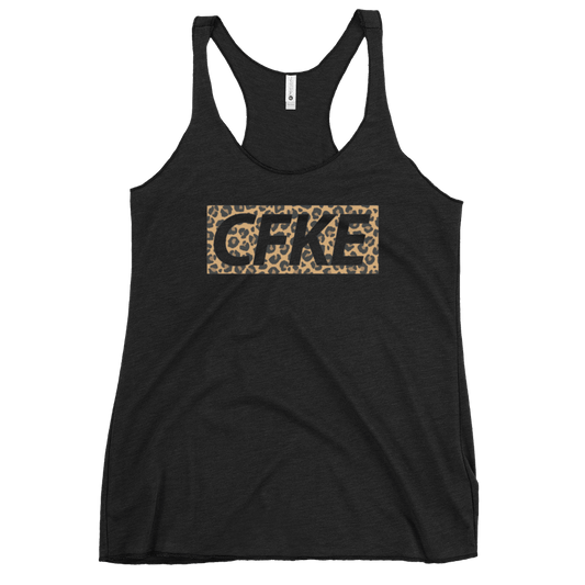 CrossFit KE Leopard Racerback Tank - OVR & OUT