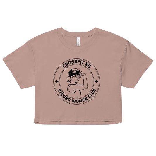 CrossFit KE Women’s Club crop top - OVR & OUT