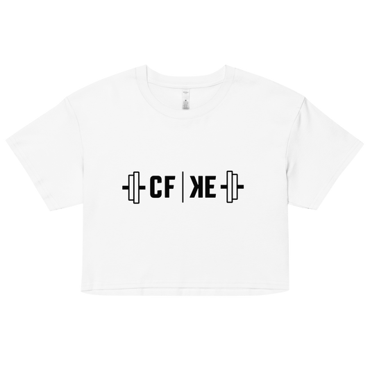 CrossFit KE Women’s Crop Tee - OVR & OUT