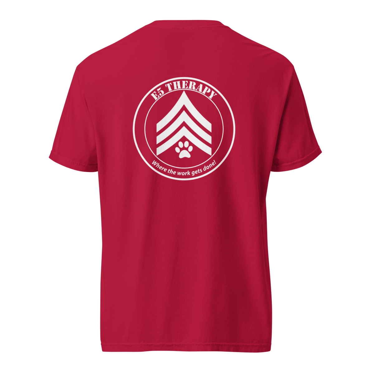 E5 Therapy The Work t-shirt - OVR & OUT