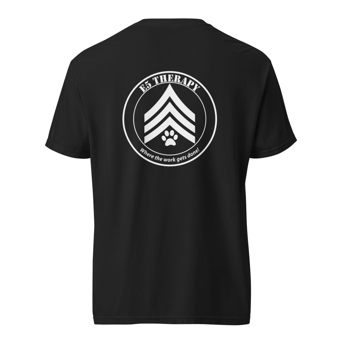 E5 Therapy The Work t-shirt - OVR & OUT