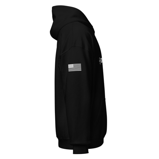 KE CrossFit logo black Unisex Hoodie - OVR & OUT