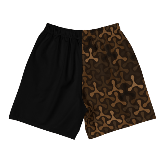 Modern Agoge Brown Athletic Shorts - OVR & OUT