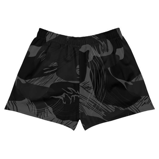 Women’s Black Rhodie Shorts - OVR & OUT