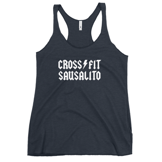 Women's CrossFit Sausalito Racerback Tank - OVR & OUT