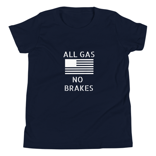Youth All Gas No Brakes Short Sleeve T - Shirt - OVR & OUT