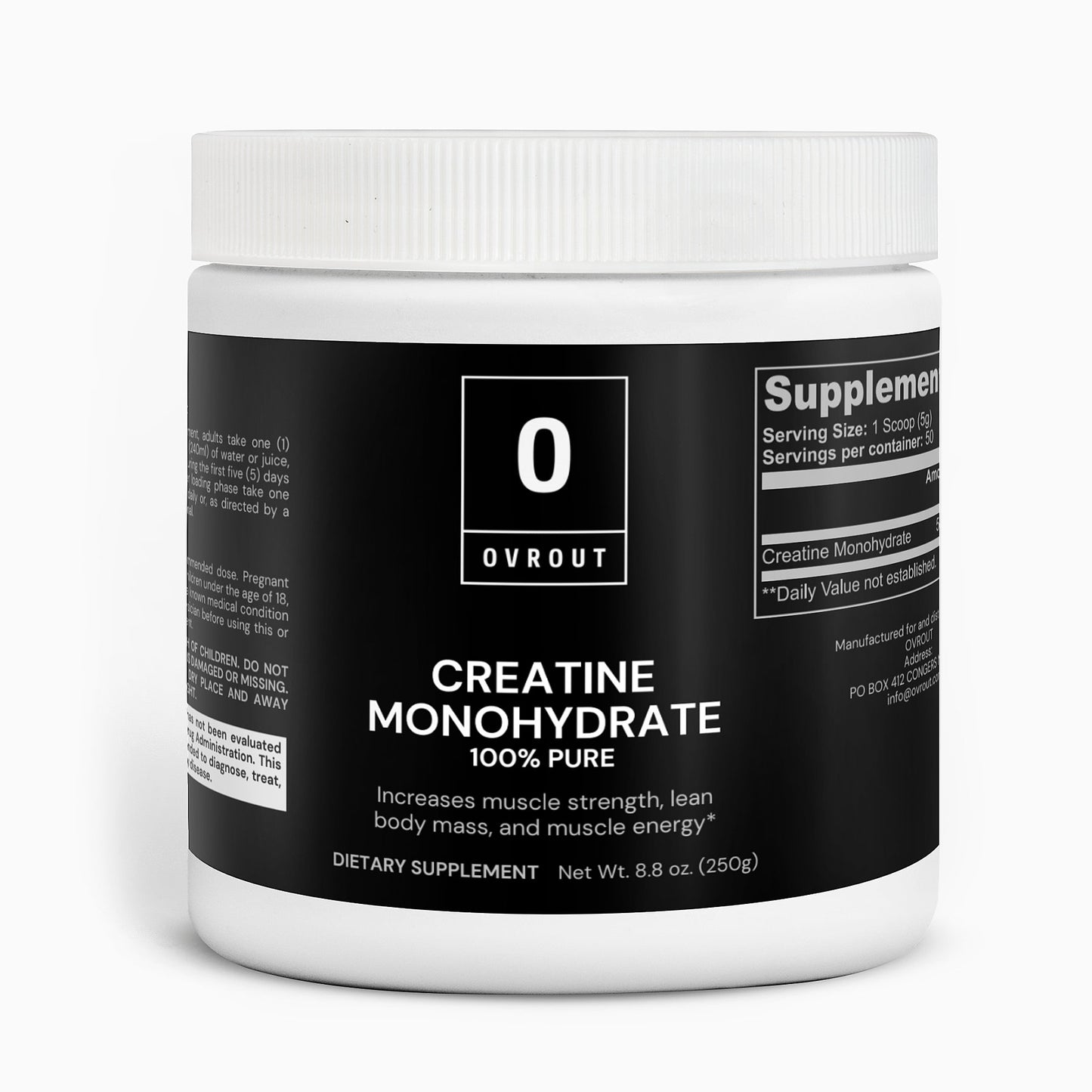 OVROUT Creatine Monohydrate