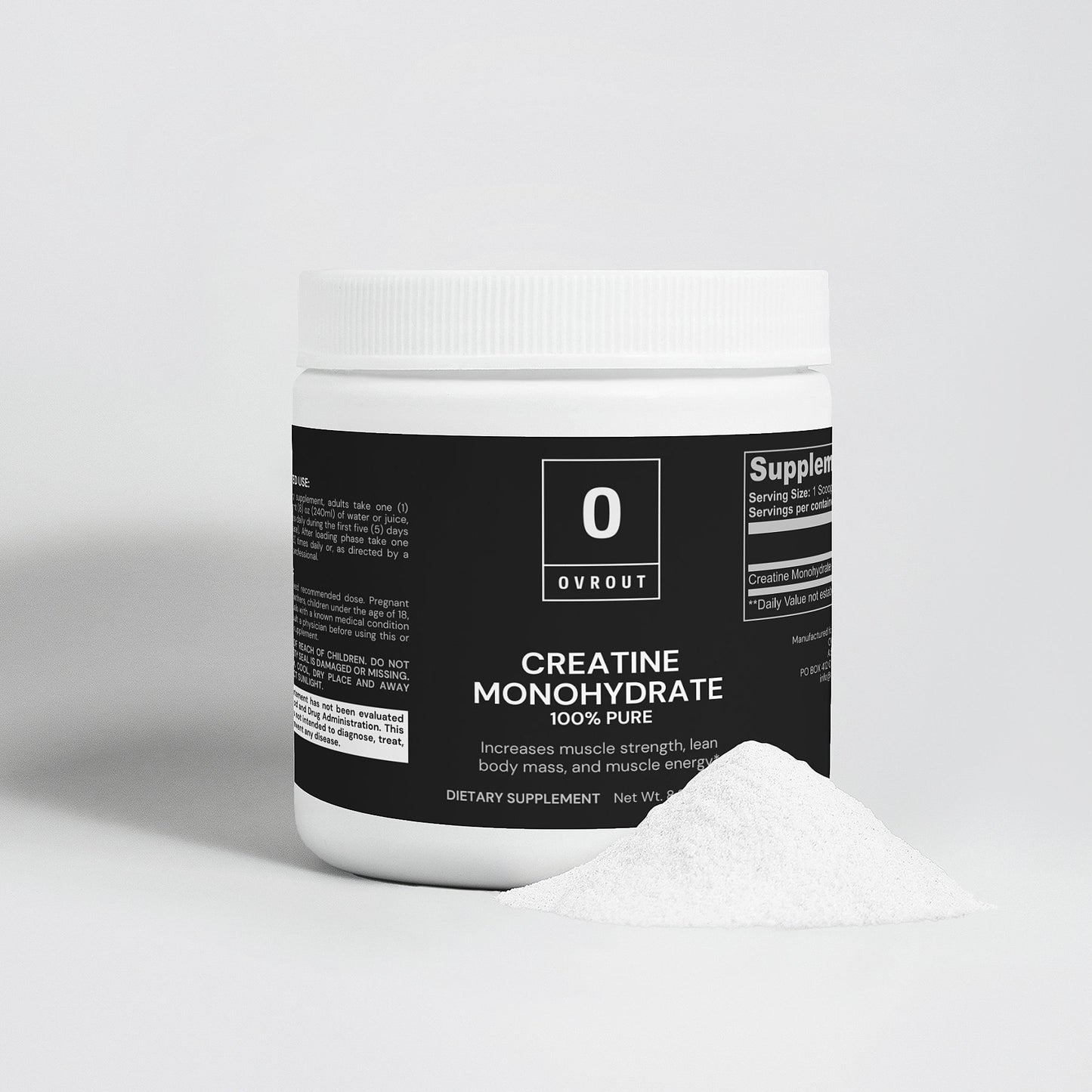 OVROUT Creatine Monohydrate