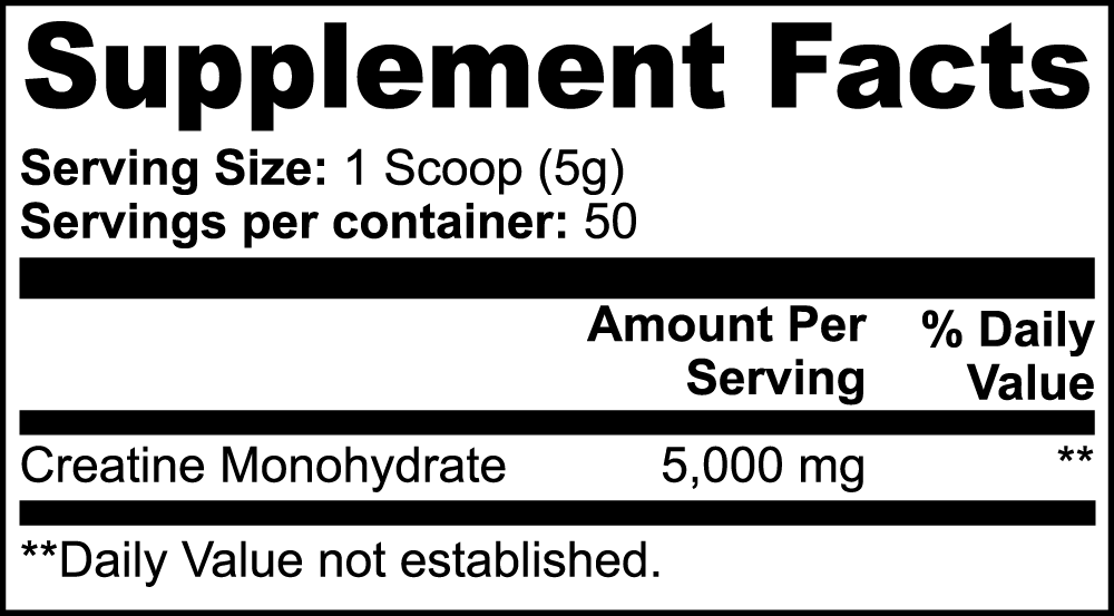 OVROUT Creatine Monohydrate