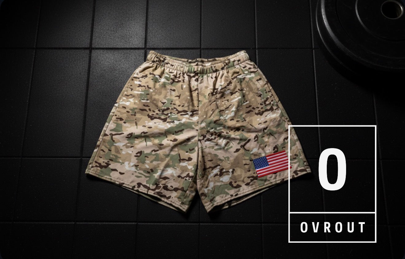 TF America – Men's American Flag Training Shorts