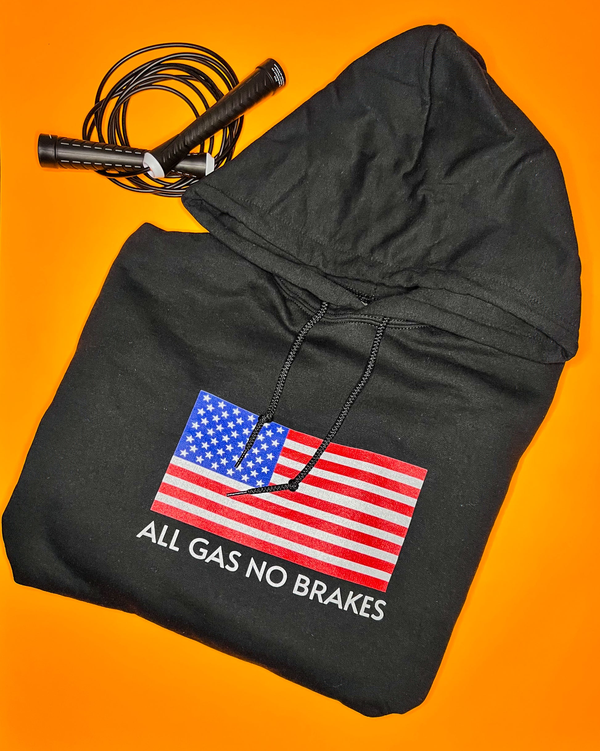 All Gas No Brakes Hoodie - OVR & OUT