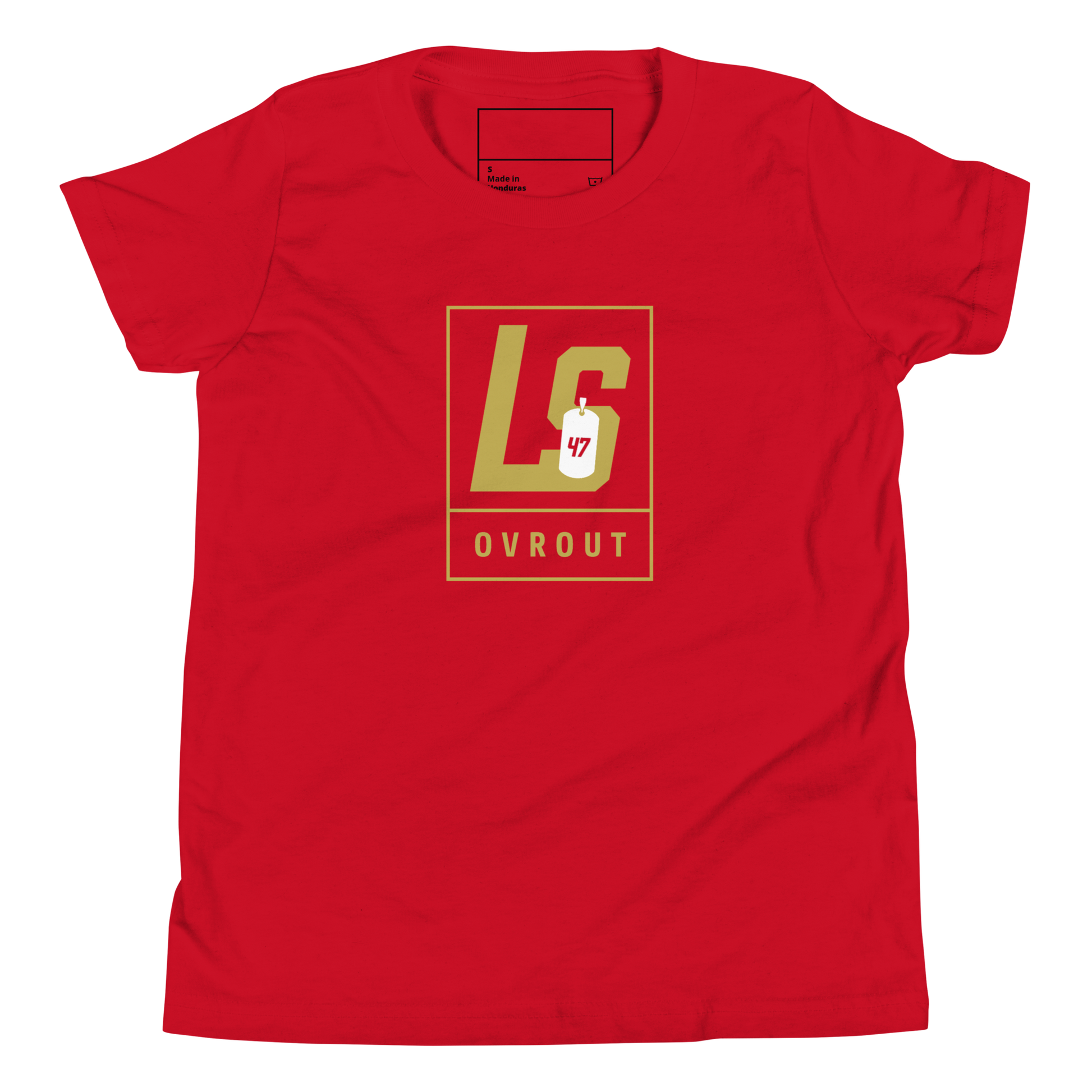 Lucas Scott Youth tee - OVR & OUT