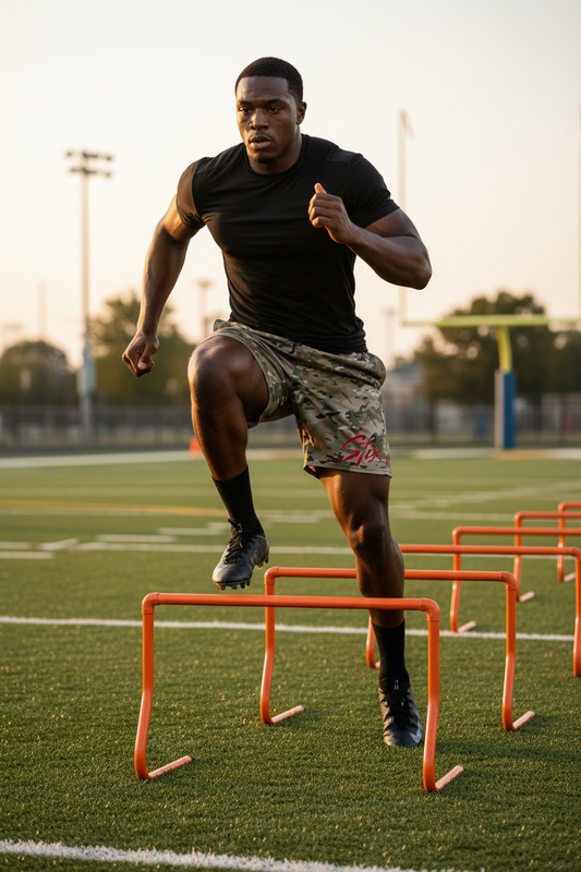 Isaiah Thacker Camo Performance Training Shorts
