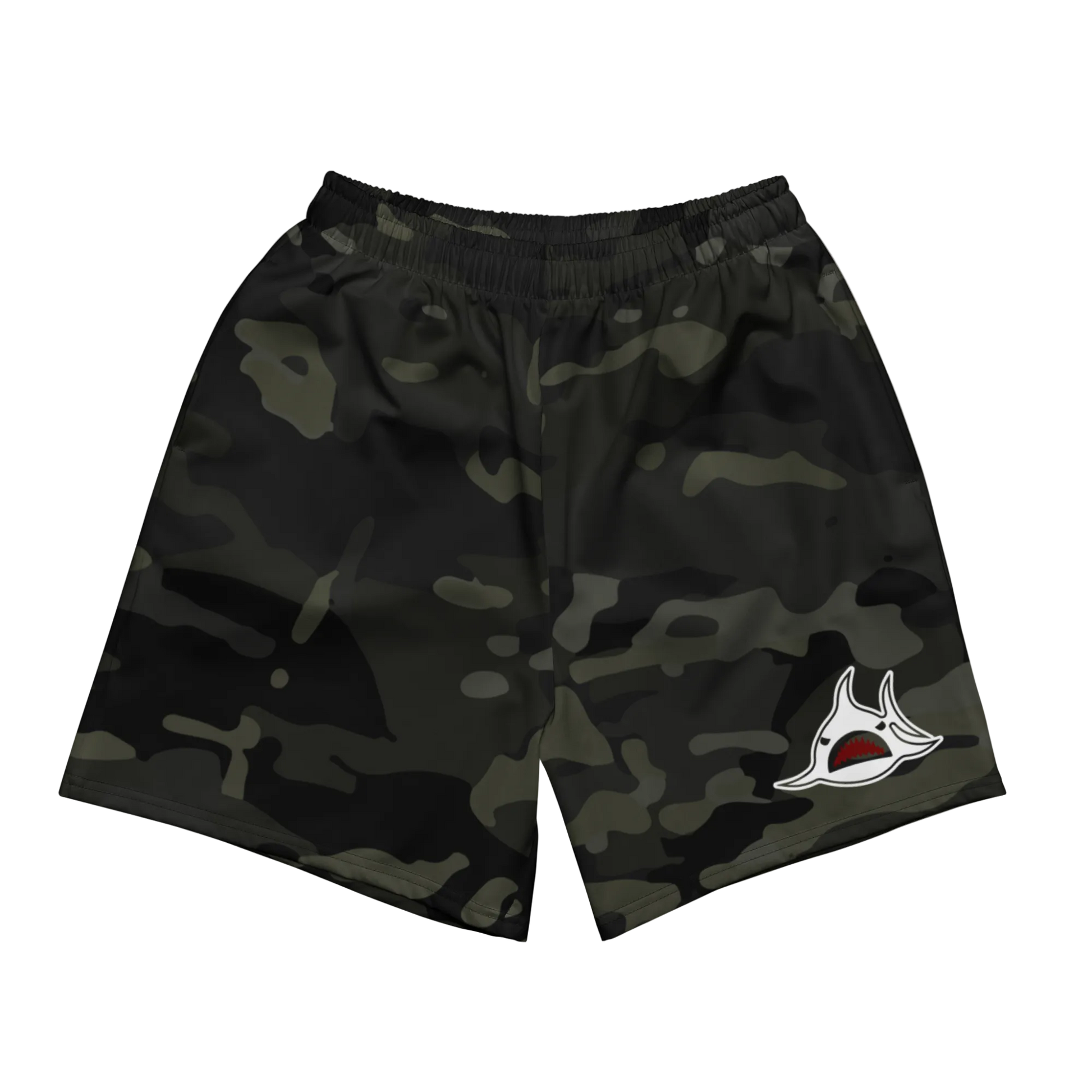 Multi black sharks shorts
