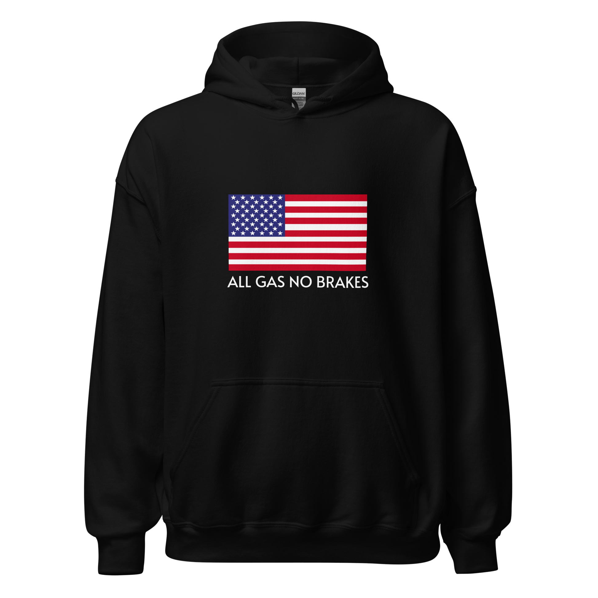 All Gas No Brakes Hoodie - OVR & OUT