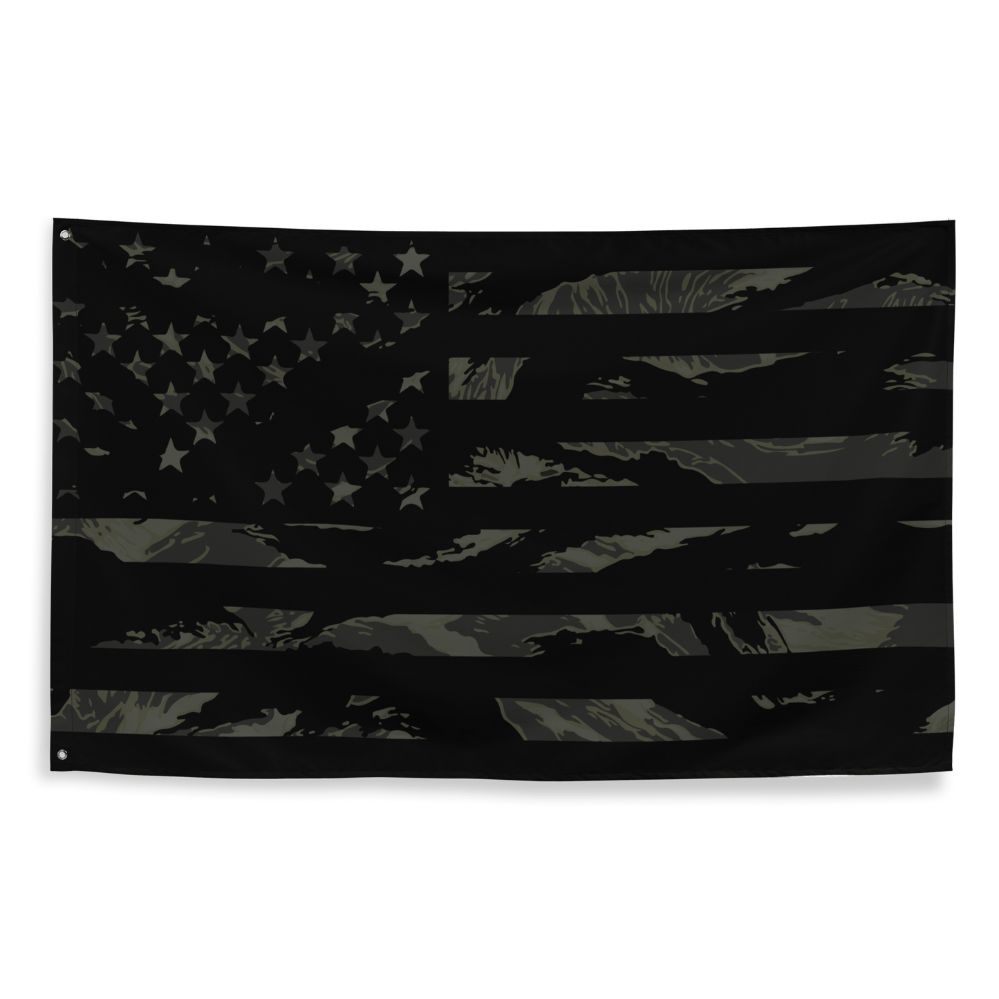 Black TigerStripe American Flag - OVR & OUT