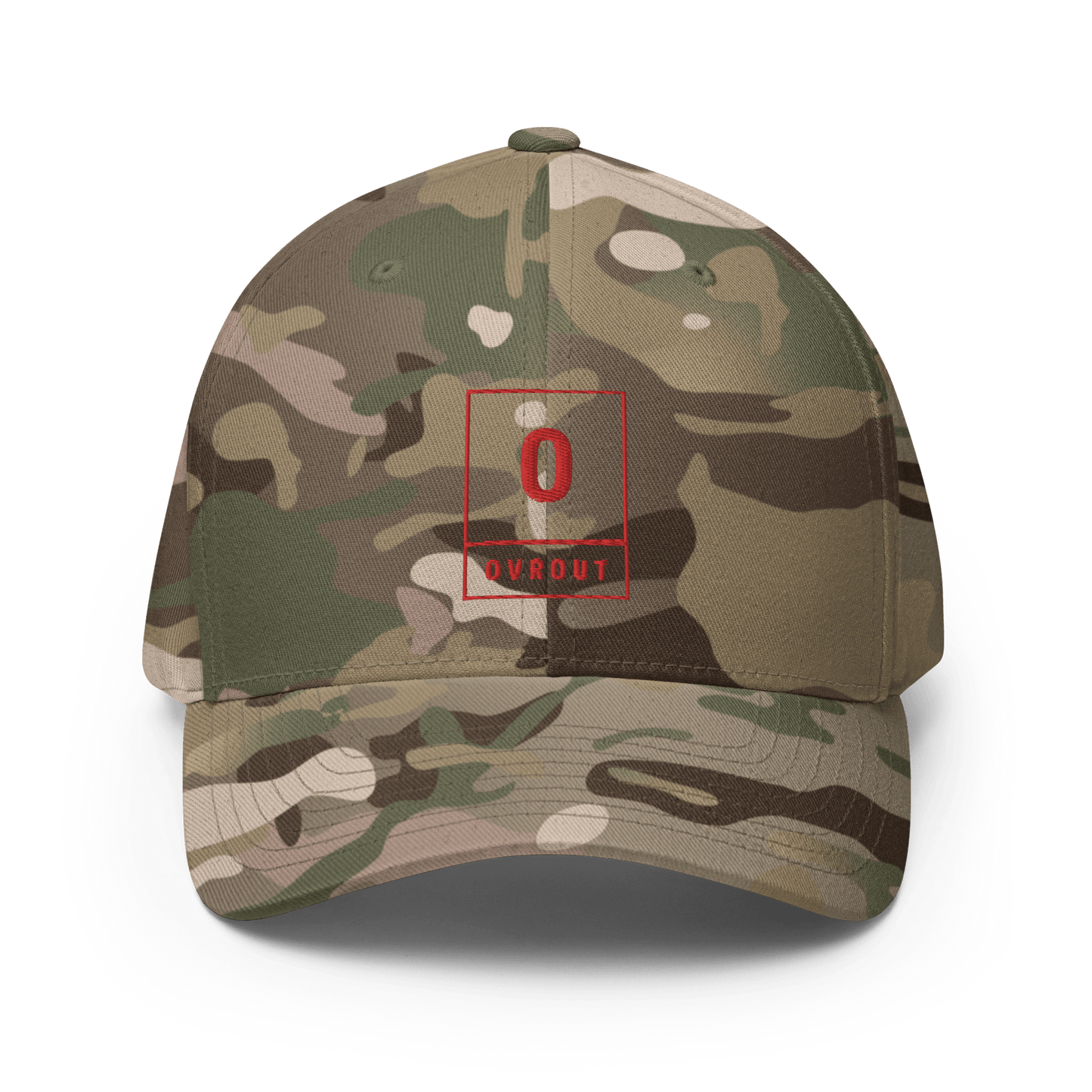 Box Logo Multicam Hat - OVR & OUT