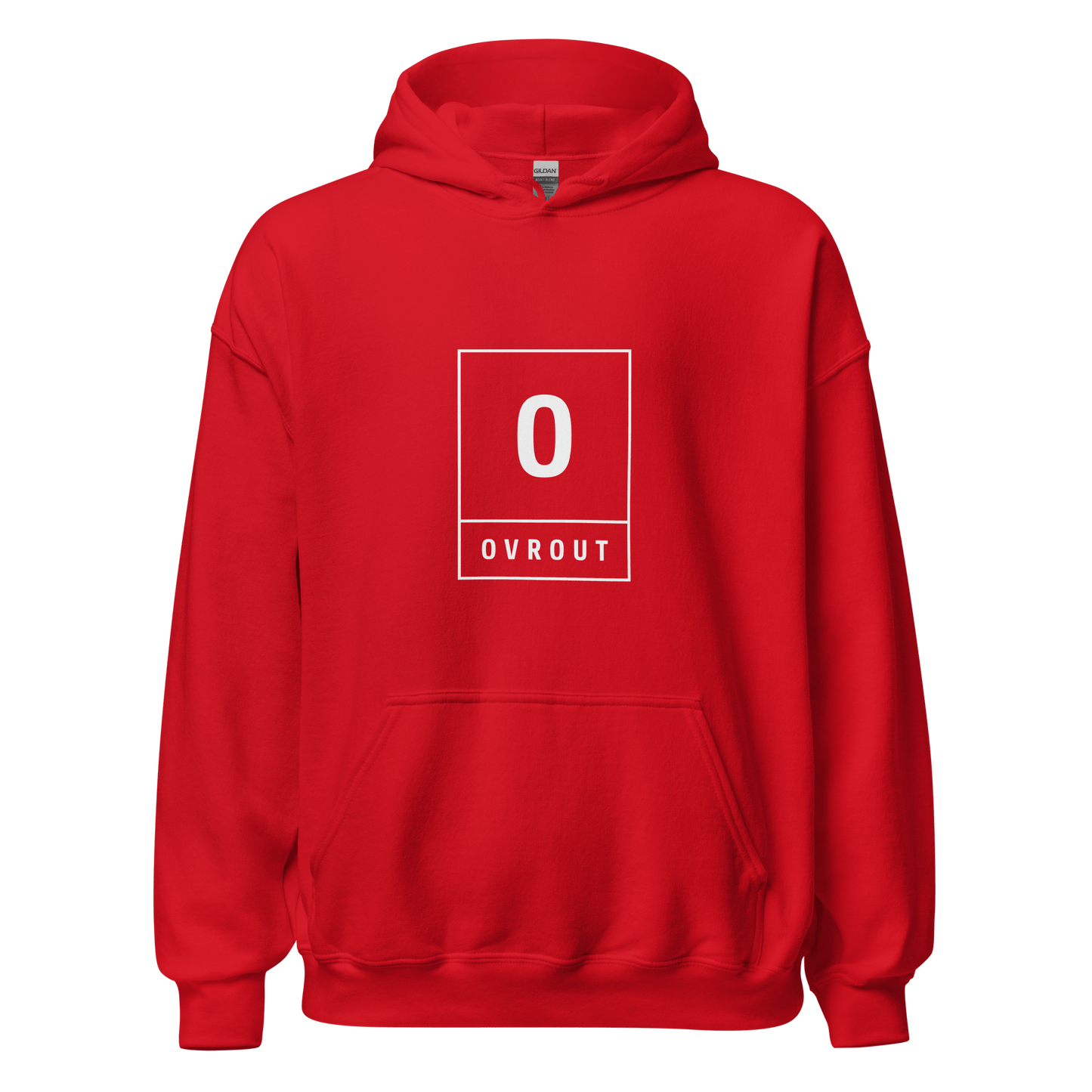 Box Logo Unisex Hoodie - OVR & OUT