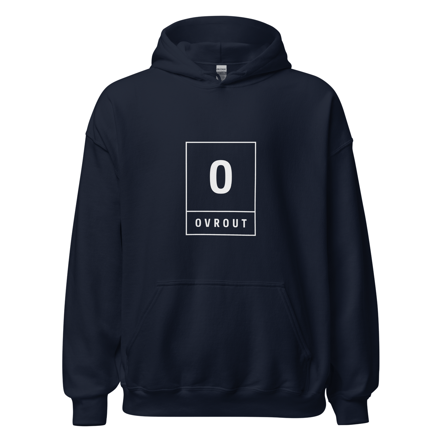 Box Logo Unisex Hoodie - OVR & OUT