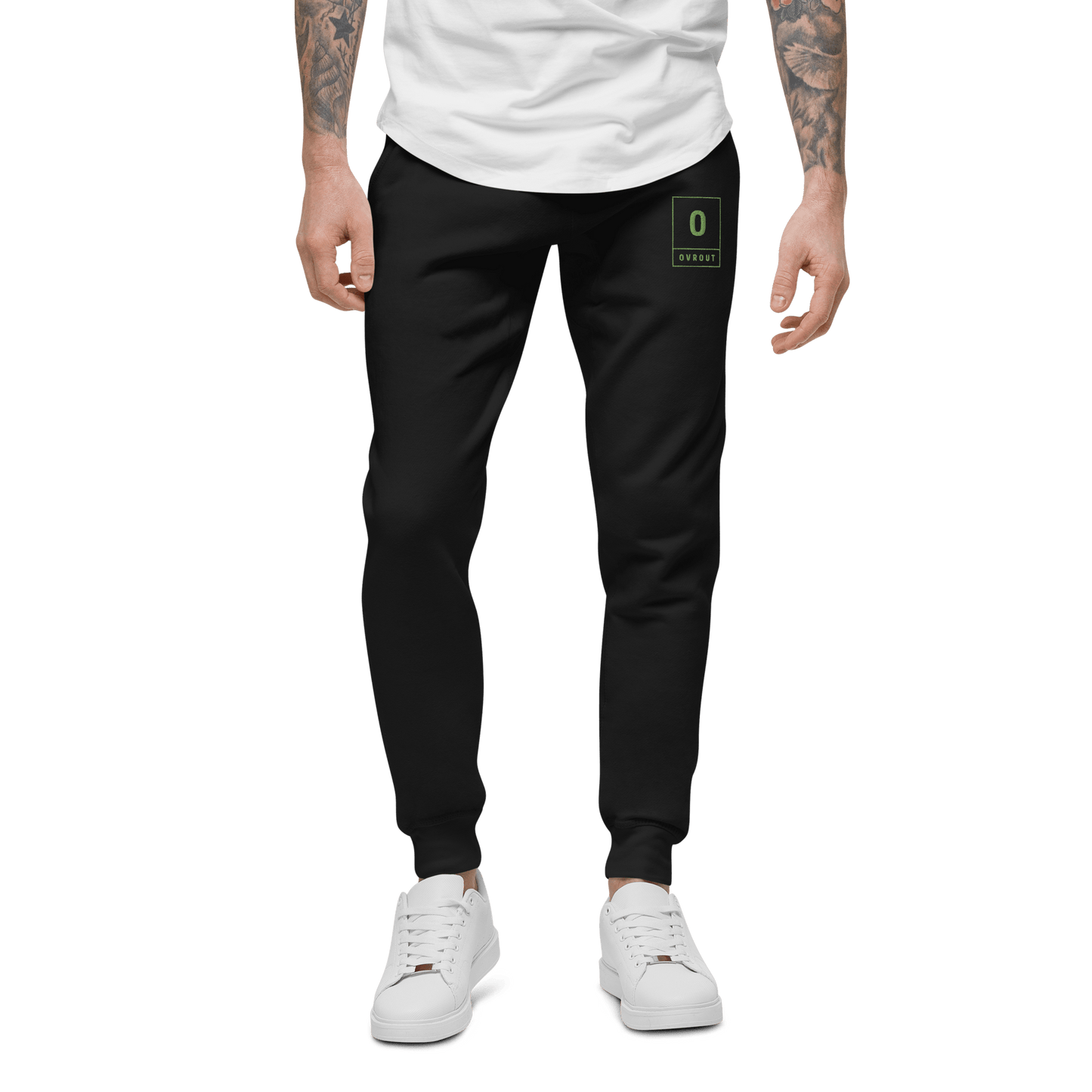 Boxed Green Logo Unisex sweatpants - OVR & OUT