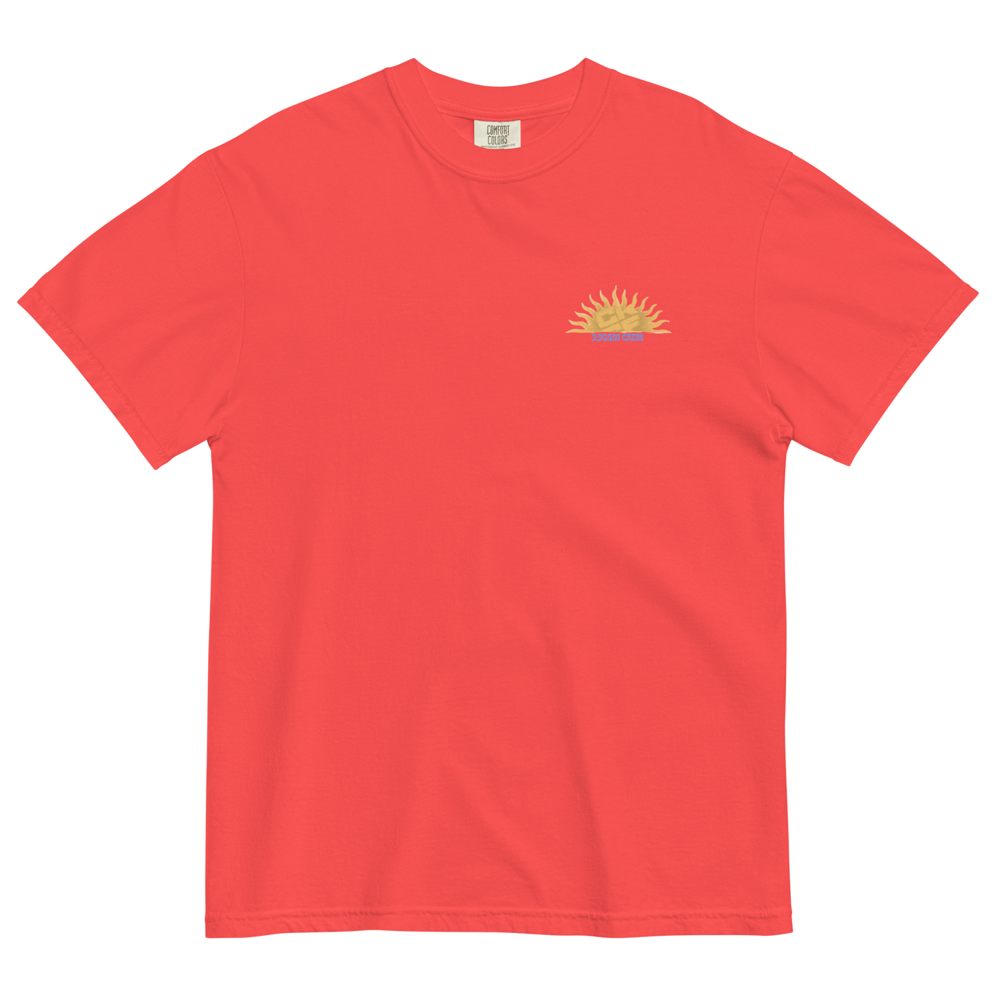 Coast Range 5:30am Crew heavyweight t-shirt - OVR & OUT