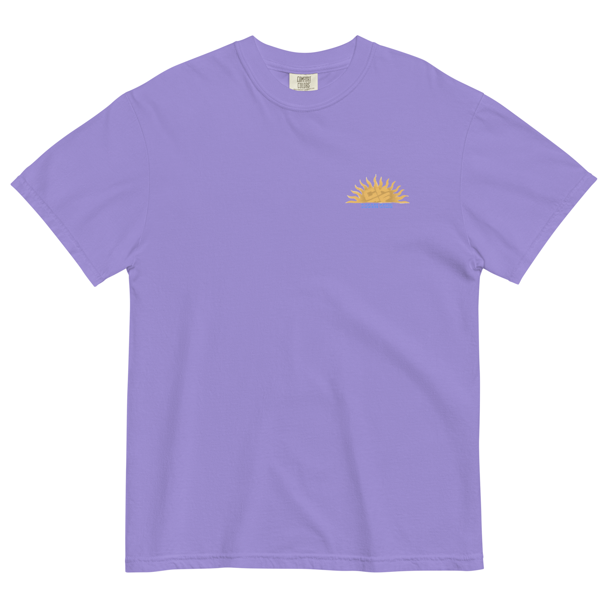 Coast Range 5:30am Crew heavyweight t-shirt - OVR & OUT