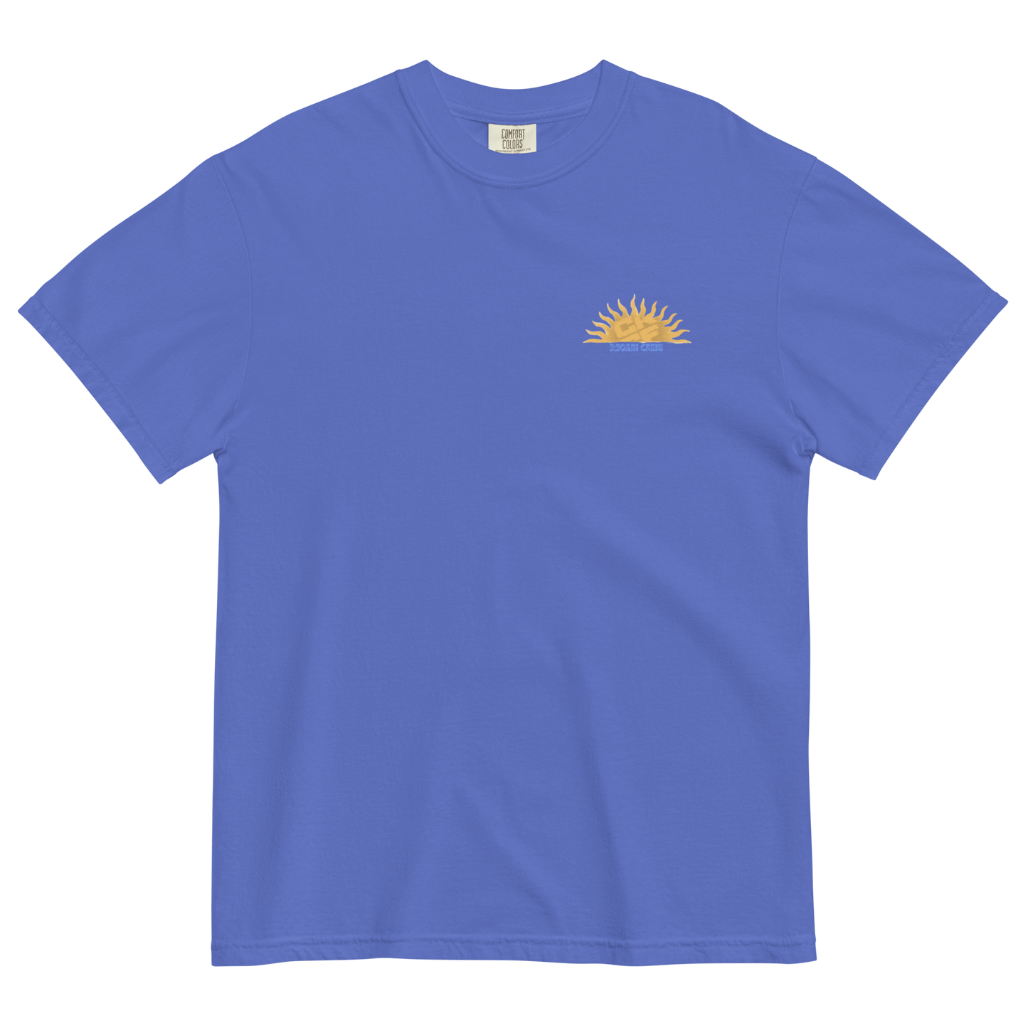 Coast Range 5:30am Crew heavyweight t-shirt - OVR & OUT