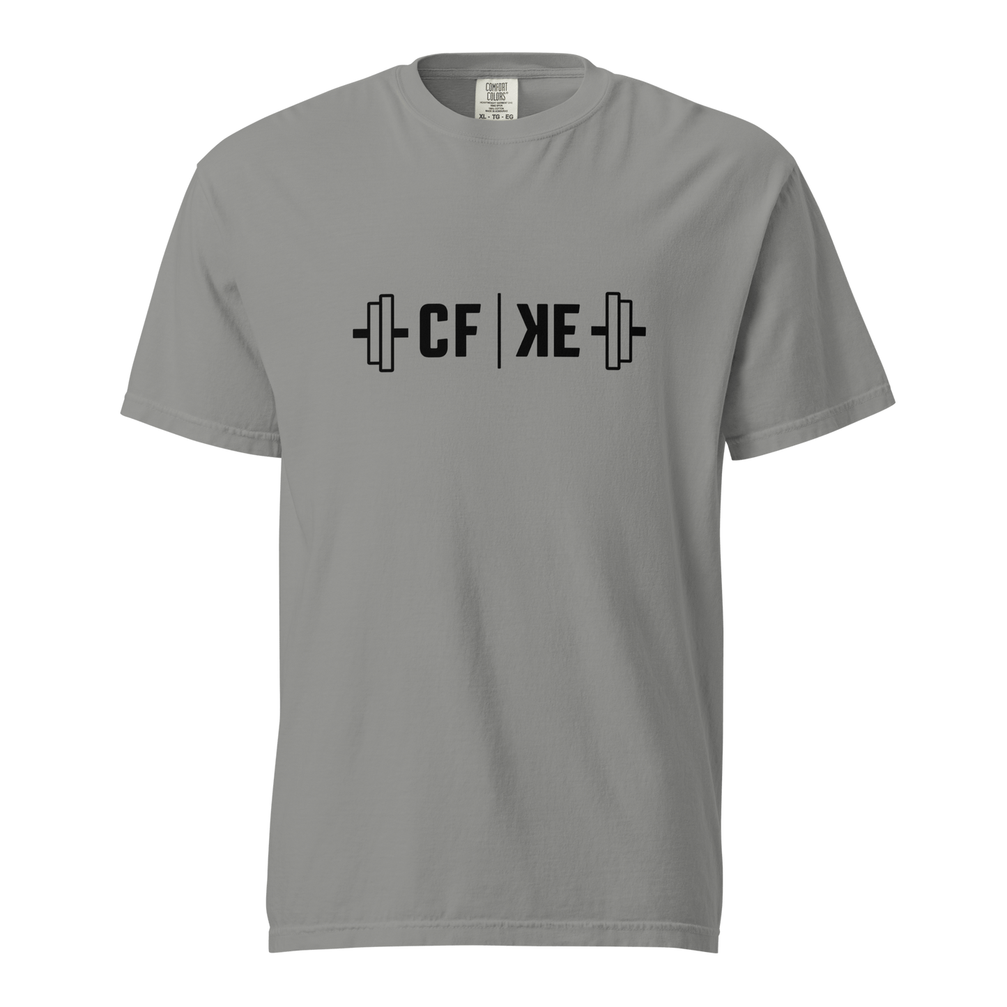 CrossFit KE grey Unisex t - shirt - OVR & OUT