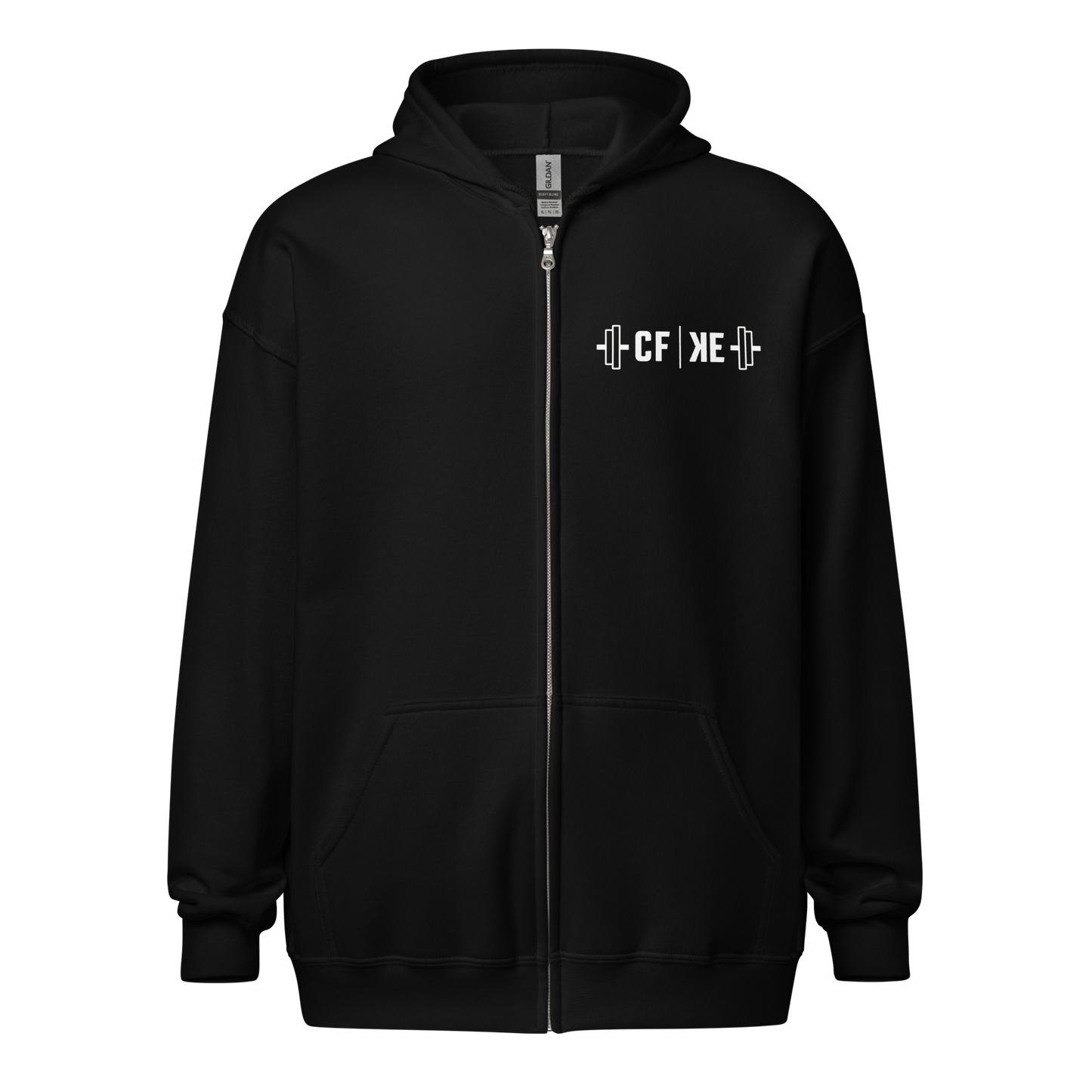 CrossFit KE Unisex zip hoodie - OVR & OUT