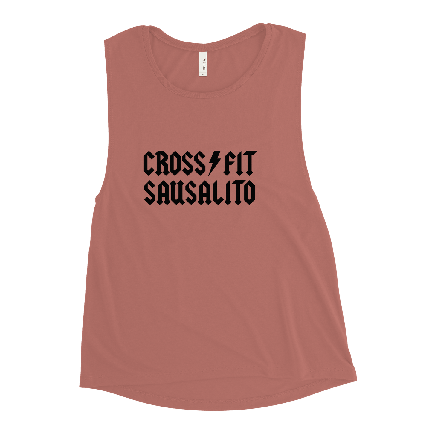 CrossFit Sausalito Ladies’ Muscle Tank - OVR & OUT