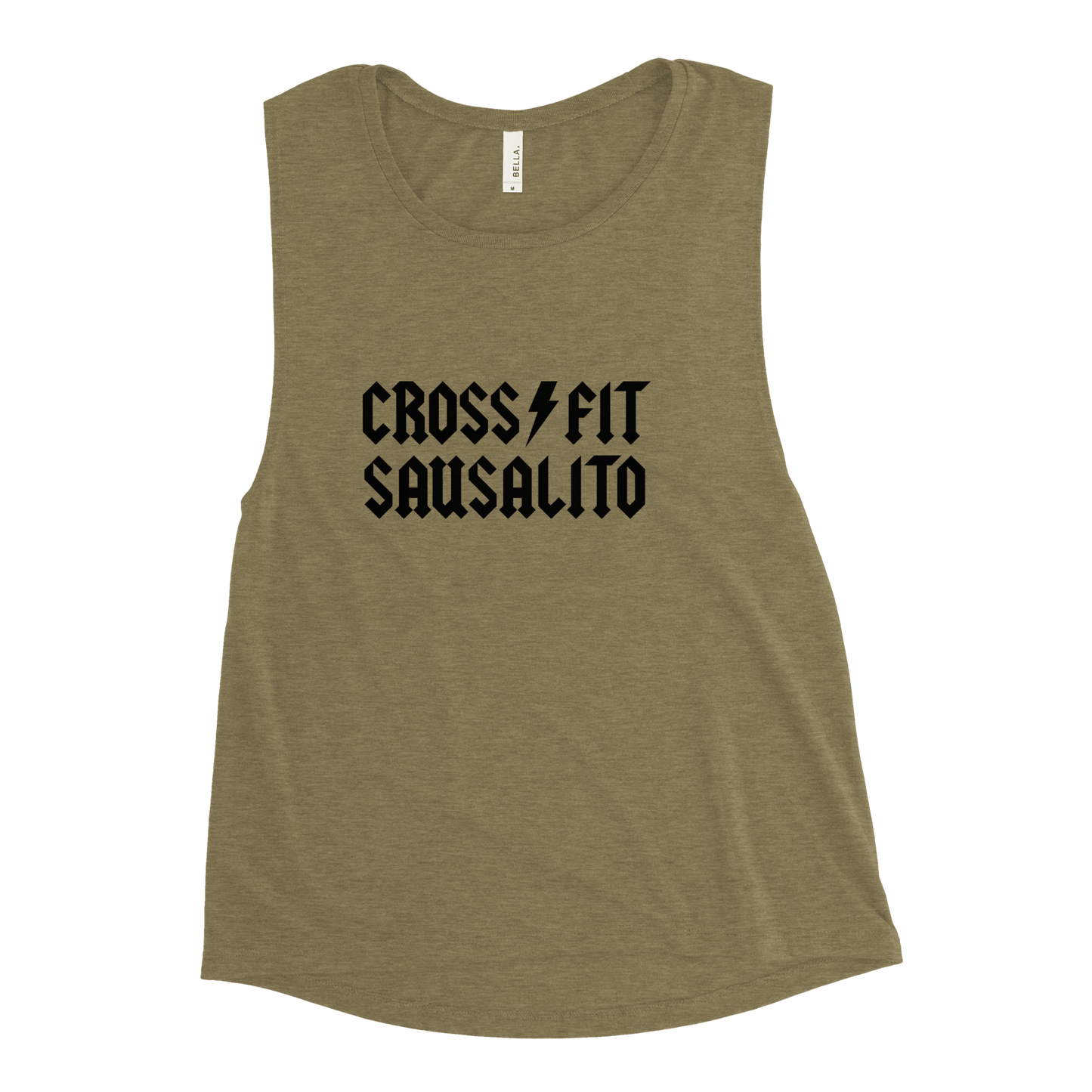 CrossFit Sausalito Ladies’ Muscle Tank - OVR & OUT