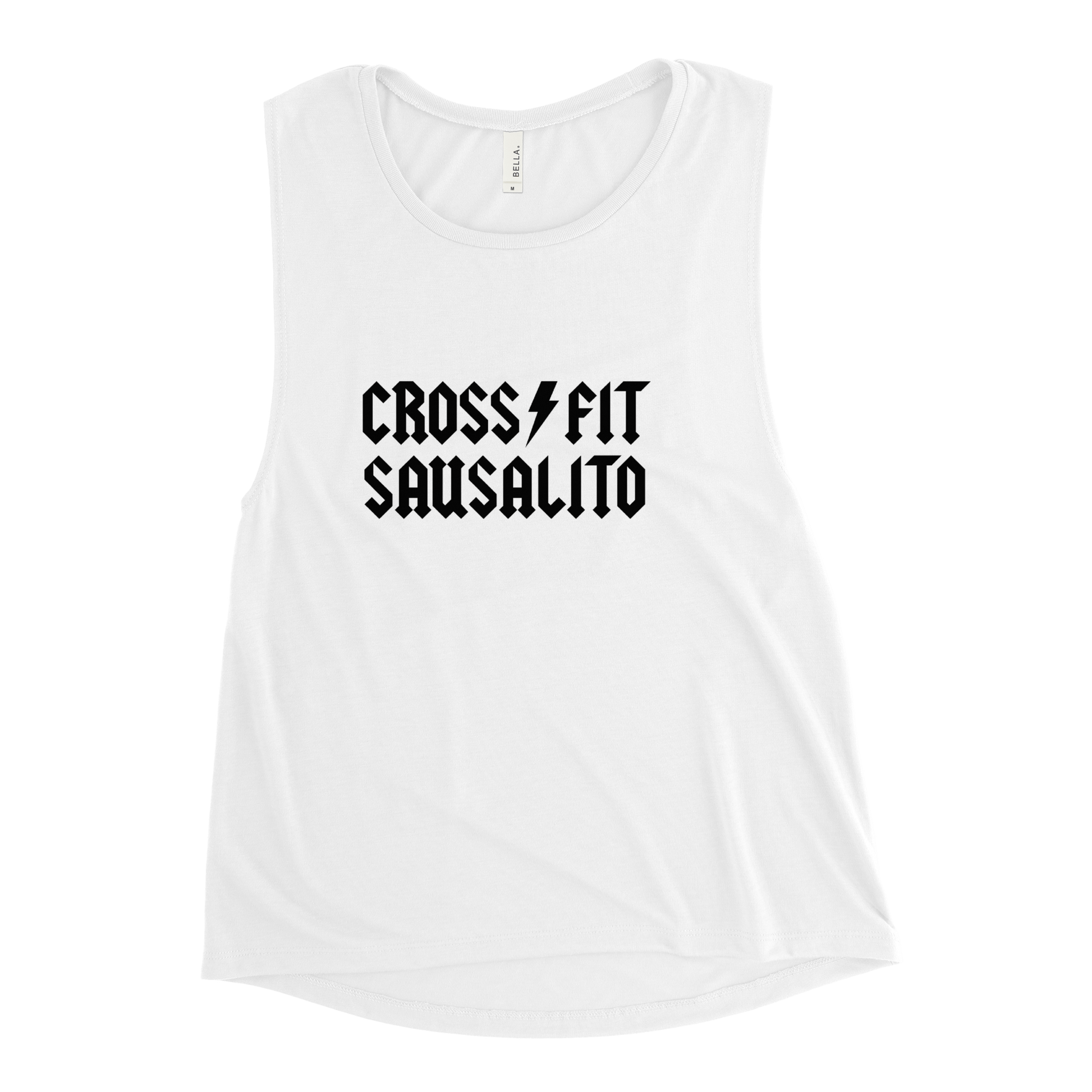 CrossFit Sausalito Ladies’ Muscle Tank - OVR & OUT