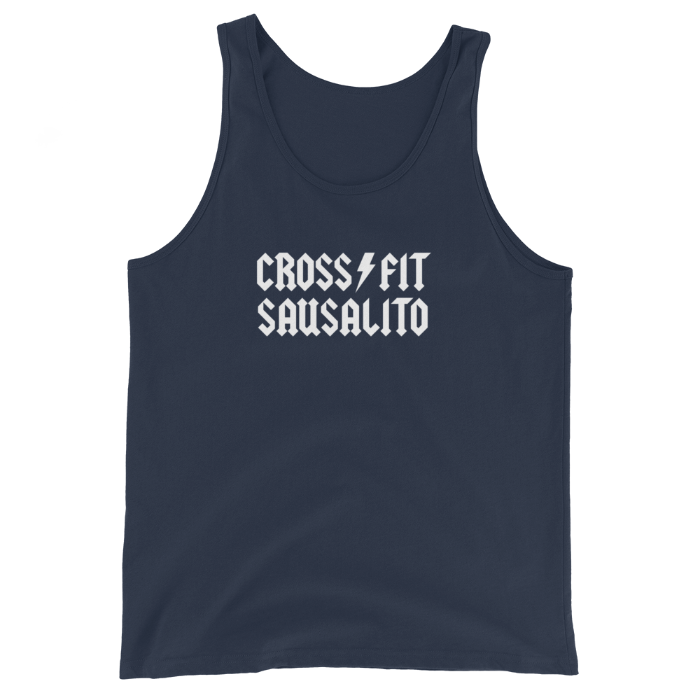 CrossFit Sausalito Men's Tank Top - OVR & OUT