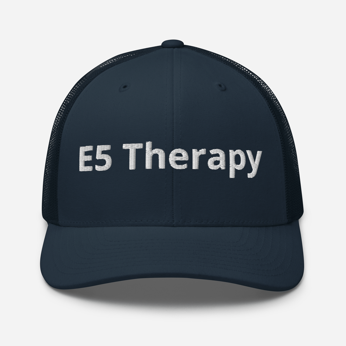 E5 Therapy Group Trucker Cap - OVR & OUT