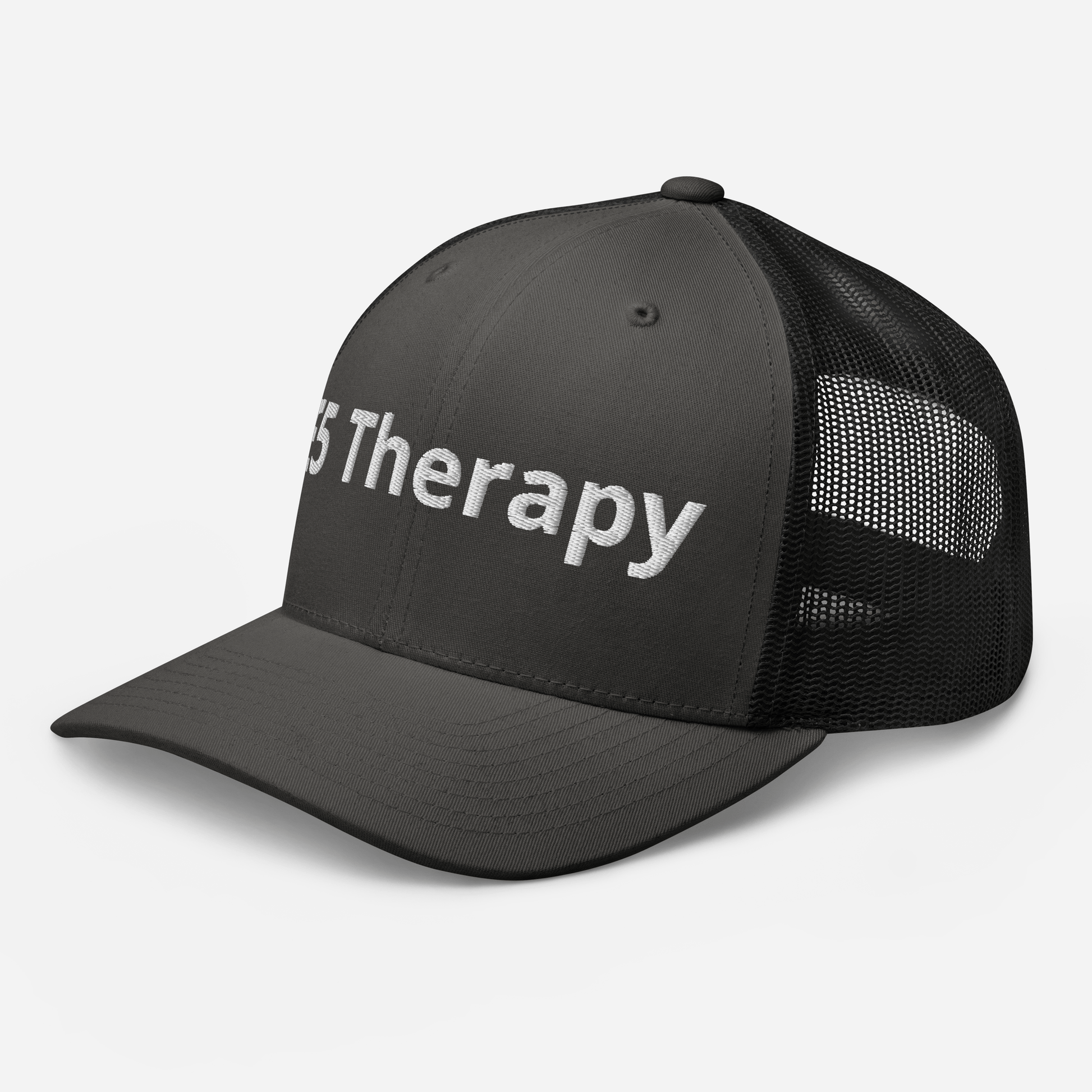 E5 Therapy Group Trucker Cap - OVR & OUT