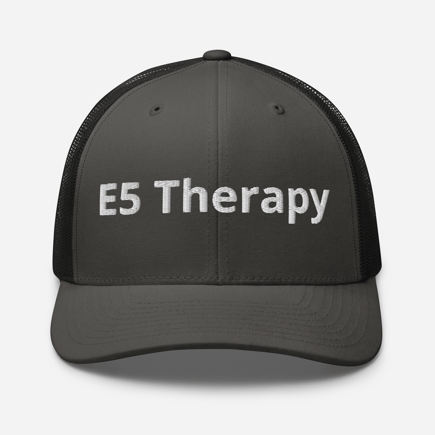 E5 Therapy Group Trucker Cap - OVR & OUT