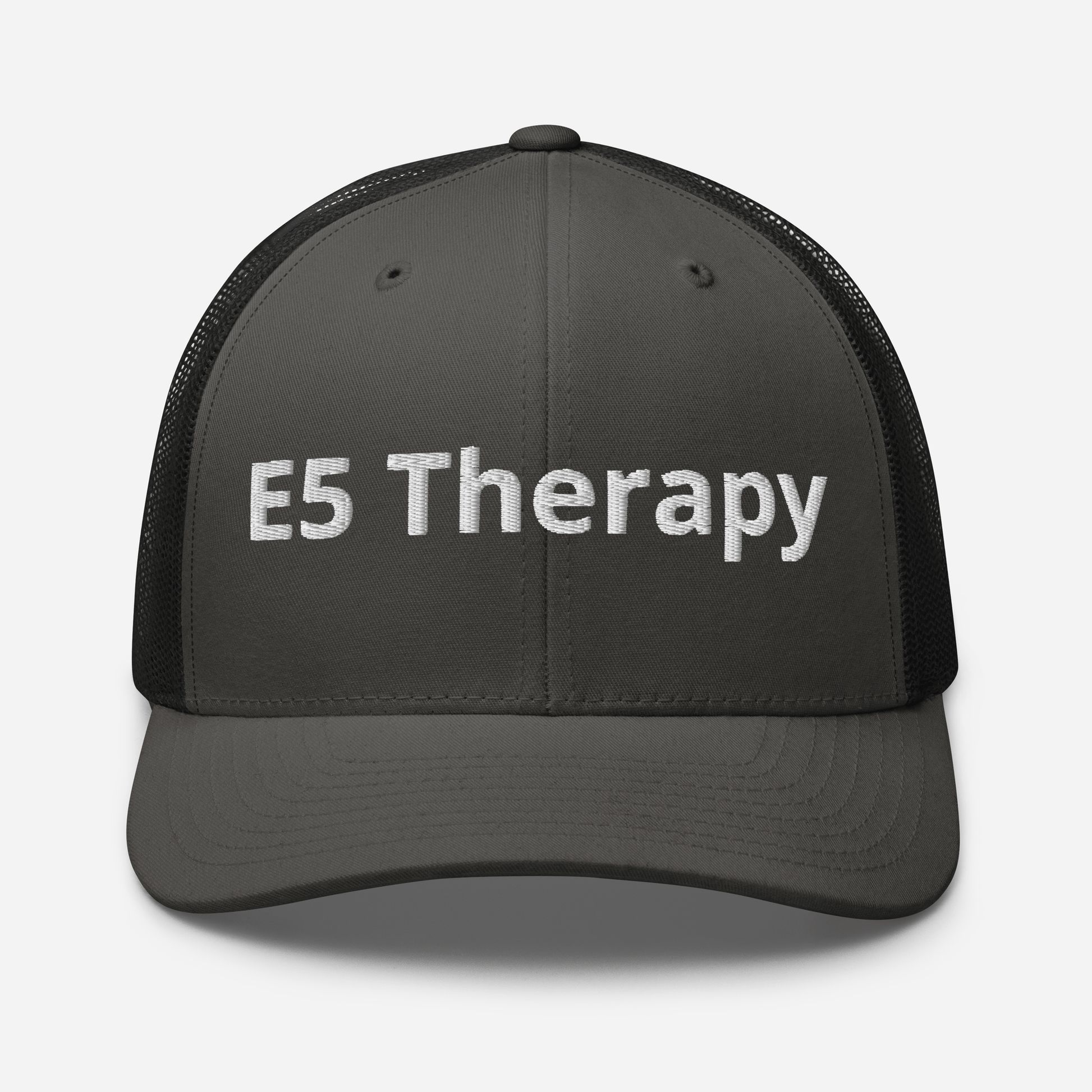 E5 Therapy Group Trucker Cap - OVR & OUT