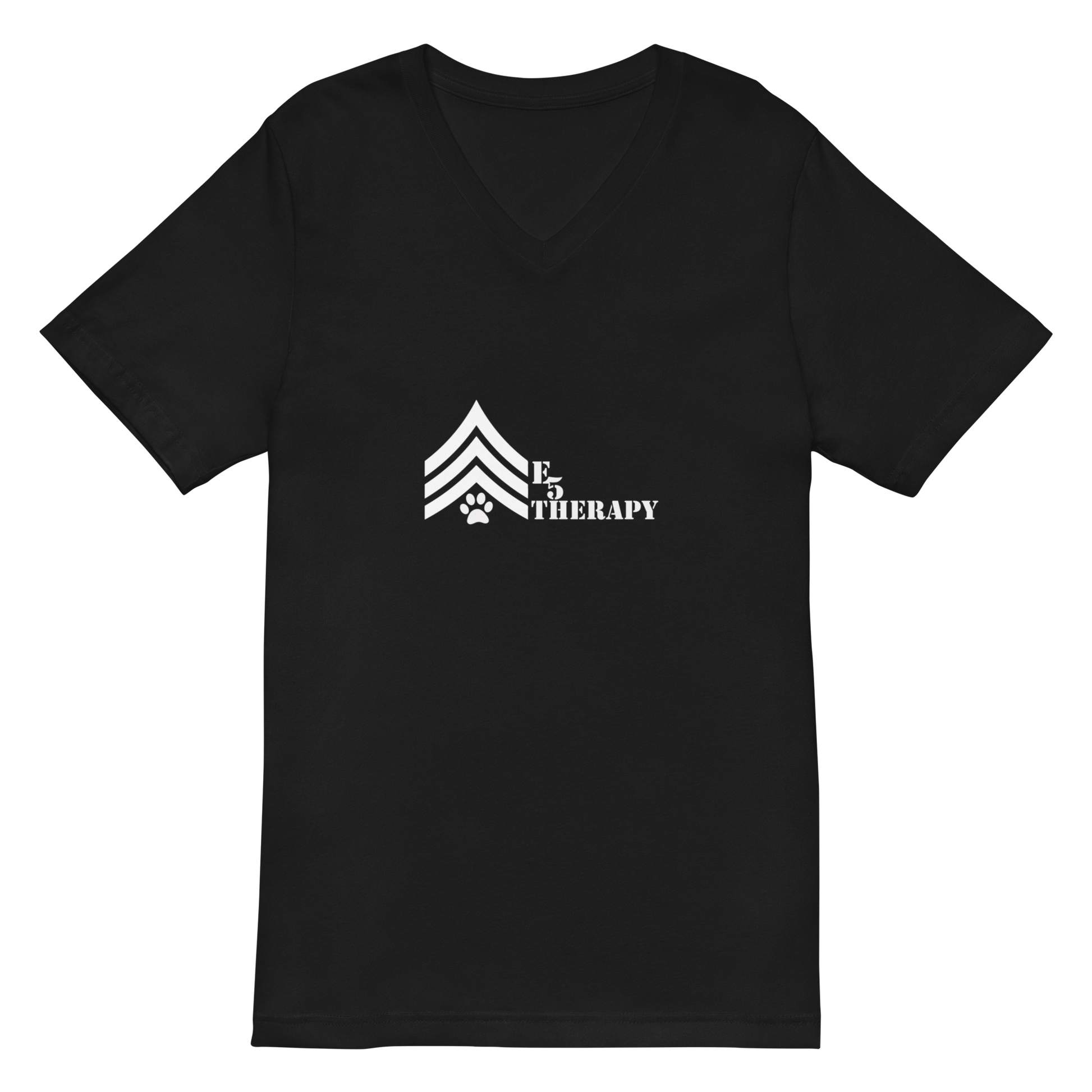 E5 Therapy Group Unisex V - Neck T - Shirt - OVR & OUT