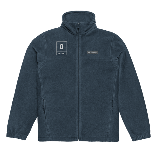 Embroidered Unisex Columbia fleece jacket - OVR & OUT