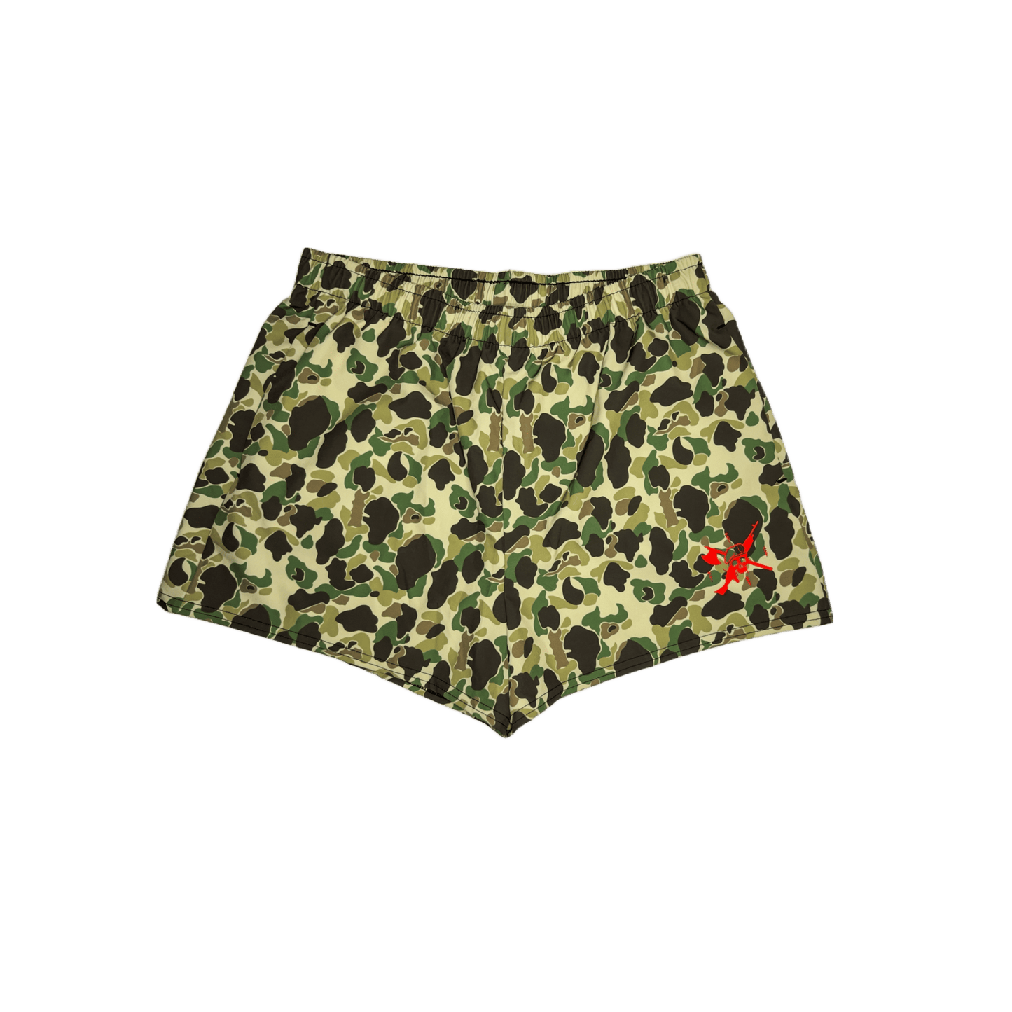 Green Frogskin X Goons Up Shorts - OVR & OUT