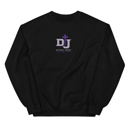 Datrell Jones Embroidered Crewneck Sweatshirt