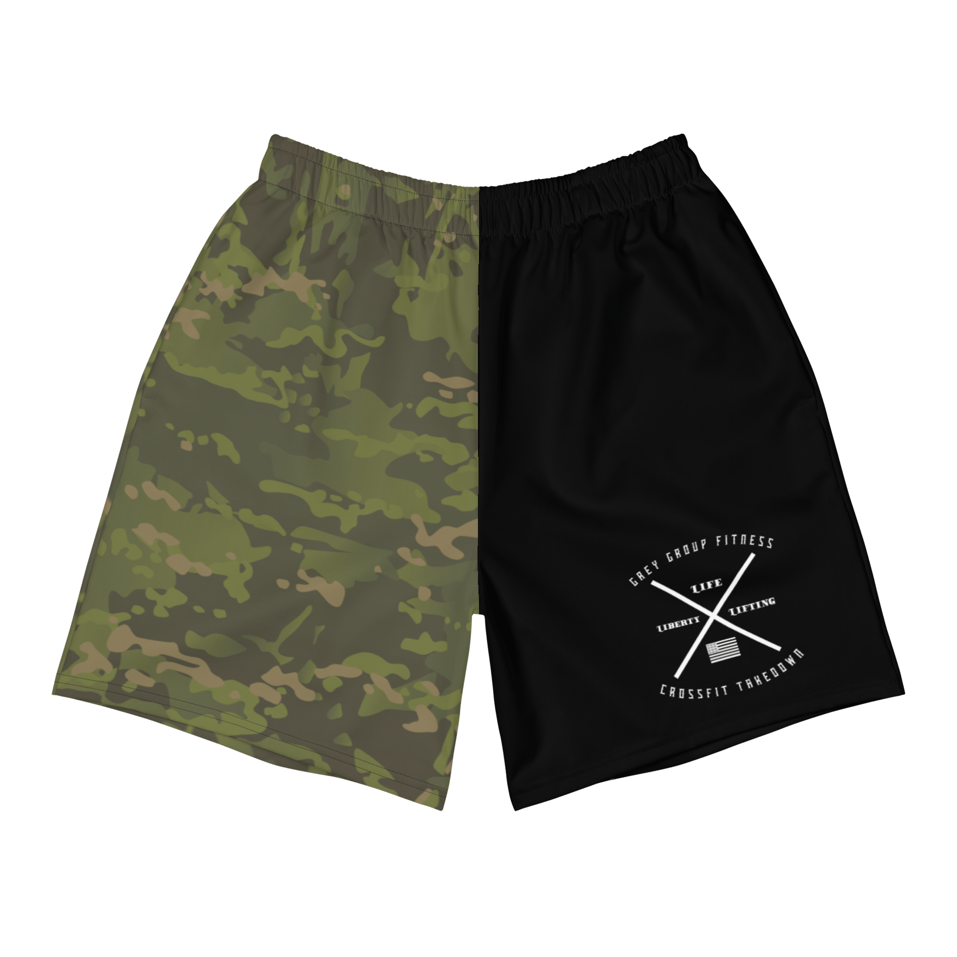 Men's Multicam Tropic Grey Group Shorts - OVR & OUT