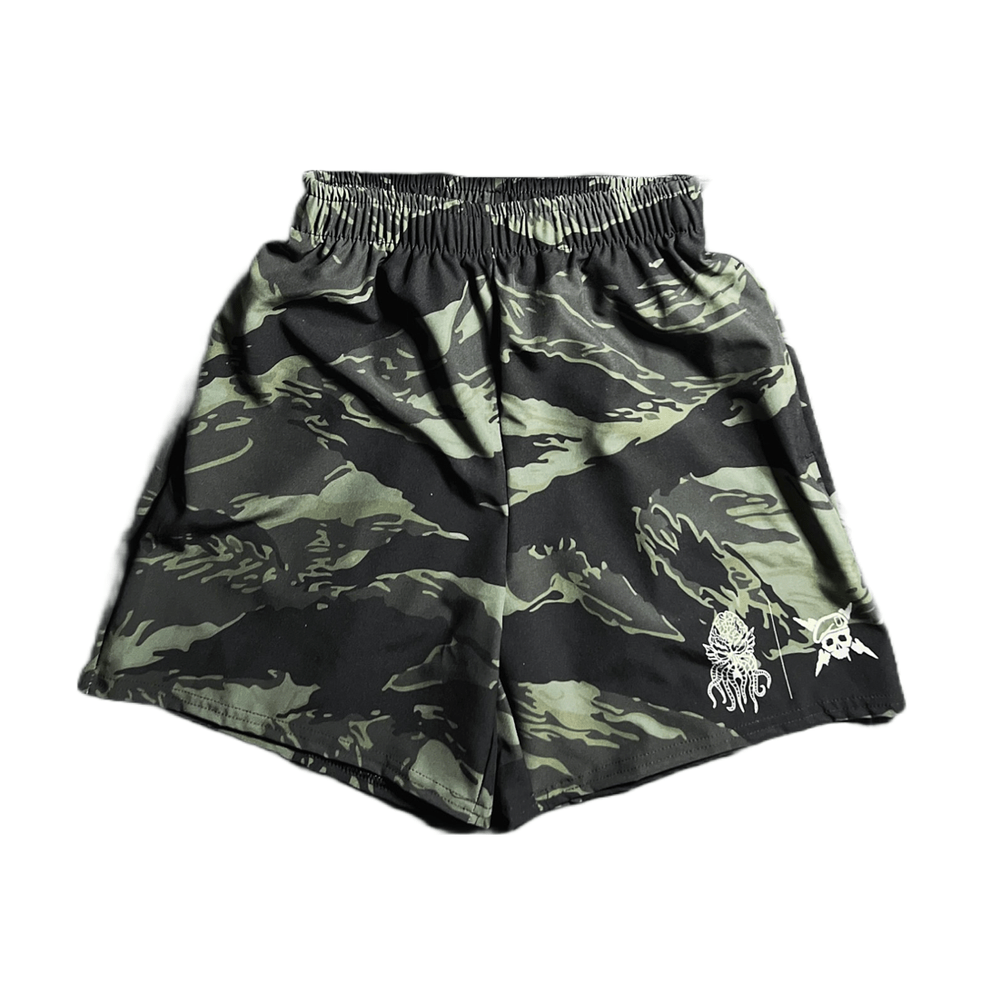 MVRDER CVLT X OVROUT collab shorts - OVR & OUT