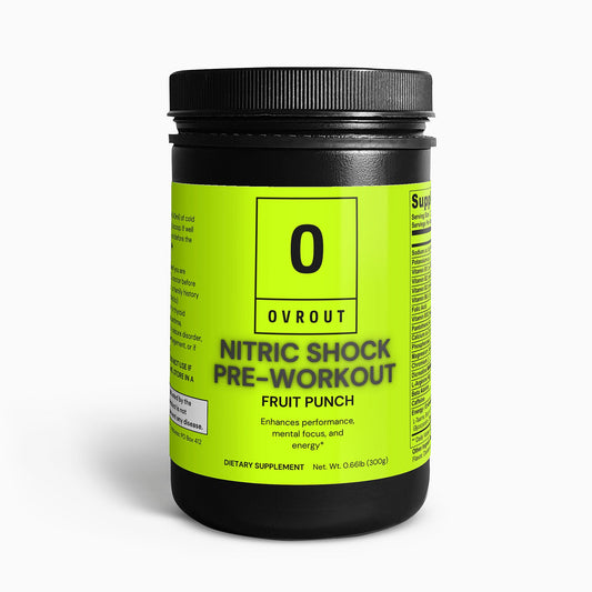 Nitric Shock Pre - Workout Powder - OVR & OUT